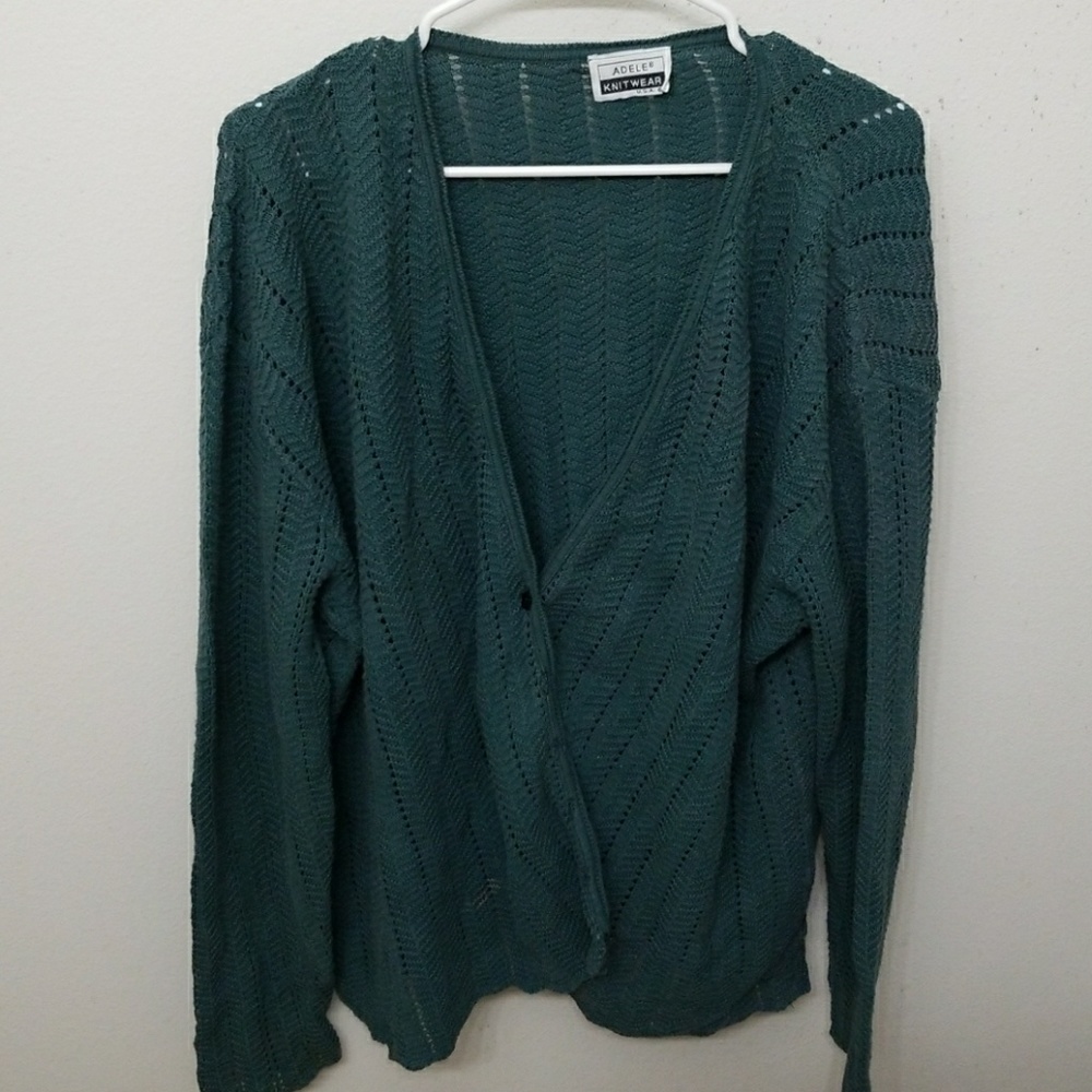 Knit cardigan